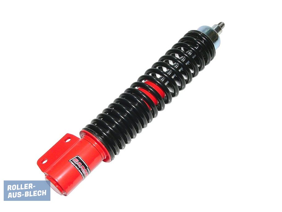 (imagen para) Shock Absorber front Carbone Classic Vespa PX red-black - Pinche Imagen para Cerrar