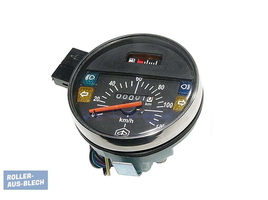 (imagen para) Speedometer Vespa PX and LML - Pinche Imagen para Cerrar