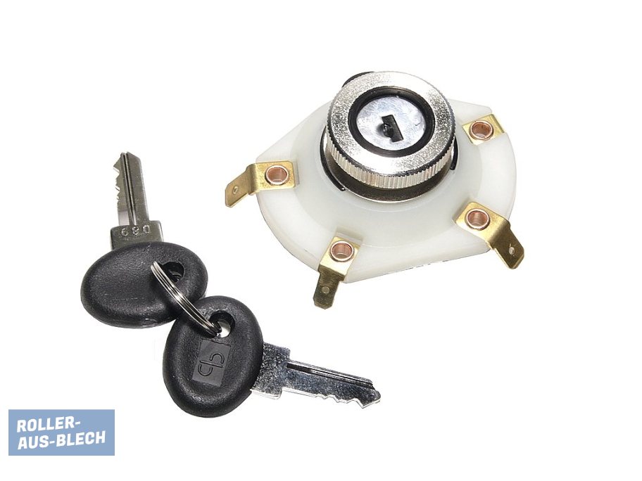 (imagen para) Handlebar Ignition Switch Vespa ET3, PX E, Rally - Pinche Imagen para Cerrar