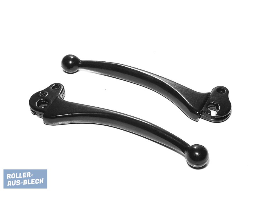 (imagen para) Lever Set Large Ball schwarz Vespa PX - Pinche Imagen para Cerrar