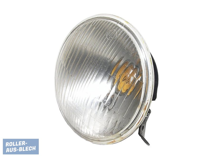 (imagen para) Headlight Real Glass s.i.e.m Vespa PX - Pinche Imagen para Cerrar