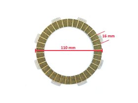 (imagen para) Clutch complete VMC Ergal 10 Molle Vespa Cosa2