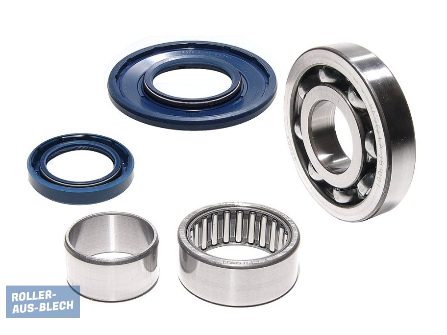 (imagen para) Bearing Set Crankschaft Ignition and Clutch Side RAB Vespa PX E - Pinche Imagen para Cerrar