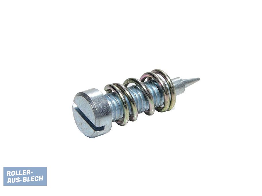 (image for) Mixture Adjustment Screw with Spring SI Vespa PX - Click Image to Close