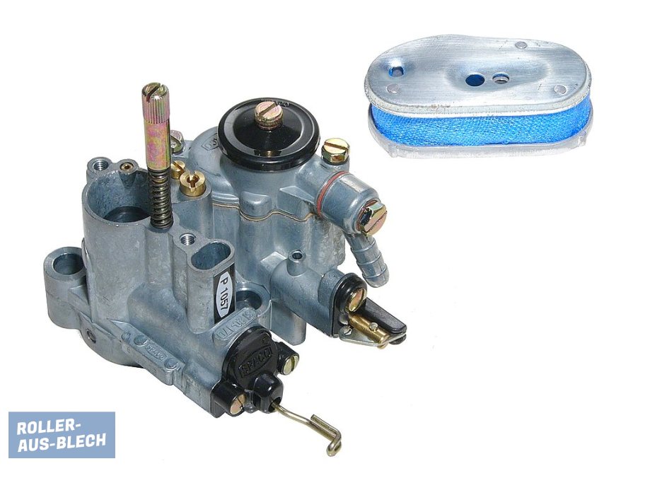 (imagen para) Carburetor Si 20.17 SPACO with Air Filter Vespa Sprint VNB Super - Pinche Imagen para Cerrar