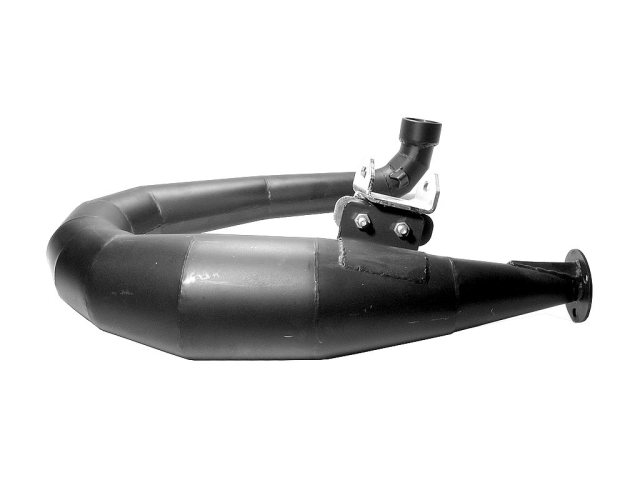 (imagen para) Discont. - Exhaust ATOM Drehzahl inkl. FOX ESD Vespa PX 125