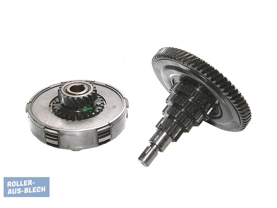 (imagen para) Primary shaft clutch with countershaft Vespa PX 80 #2 - Pinche Imagen para Cerrar