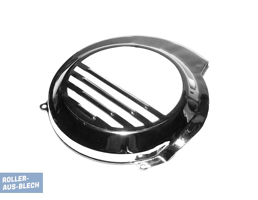 (imagen para) Cubierta de volante cromada para Vespa PX - Pinche Imagen para Cerrar
