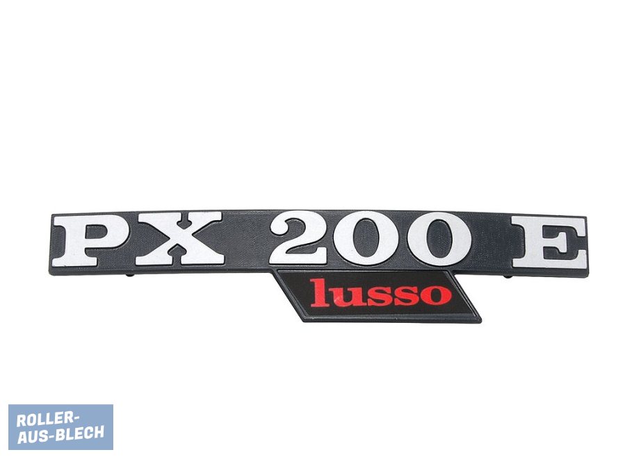 (image for) Badge side cowl "PX 200 E lusso" - Click Image to Close