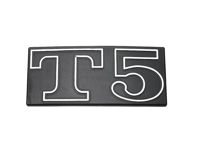 (image for) Badge side cowl "T5" alu