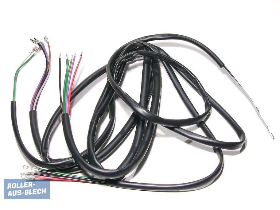 (image for) Wiring Loom 6V Vespa V50 - Click Image to Close