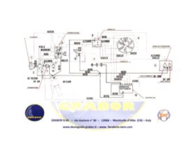 (immagine per) Cablaggio Vespa 125 ET3