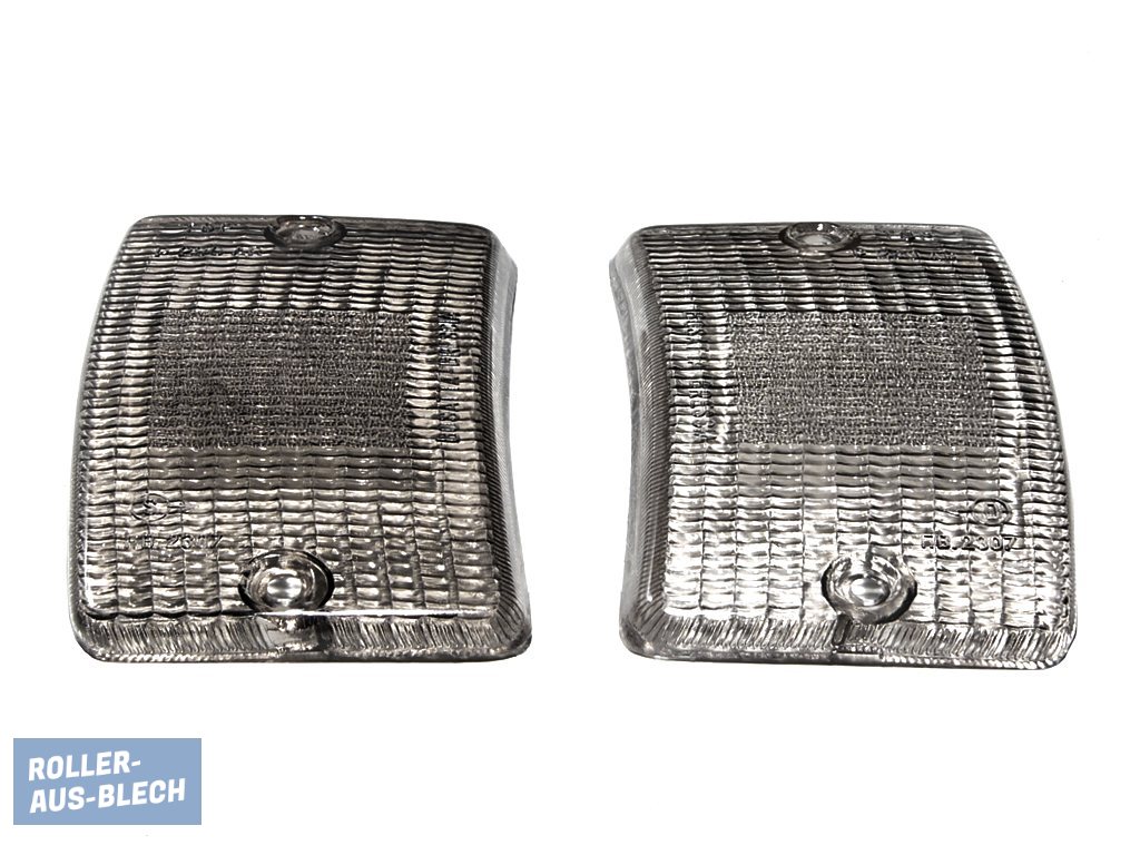 (Bild für) Blinkerglas vorne links und rechts schwarz Vespa PK 50 XL, XL2 - zum Schließen ins Bild klicken
