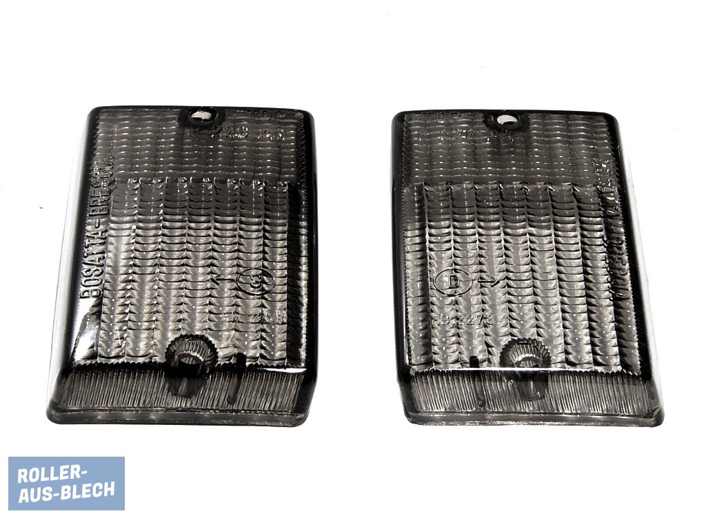 (Bild für) Blinkerglas hinten links und rechts schwarz Vespa PK 50 S - zum Schließen ins Bild klicken