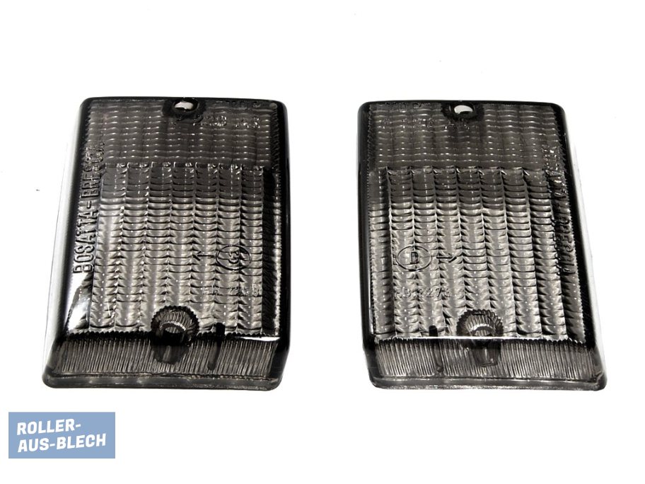 (imagen para) Indicator Lens REAR left and right BLACK Vespa PK 50 S - Pinche Imagen para Cerrar