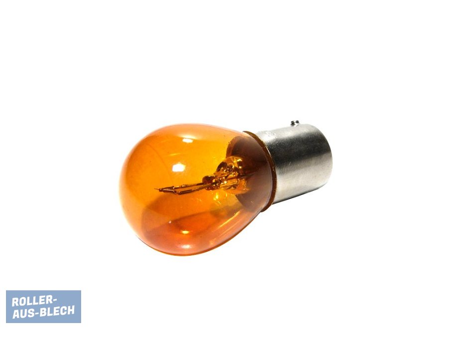 (imagen para) Bulb 12V 21W orange Indicator Brake Light Vespa PK, PX - Pinche Imagen para Cerrar