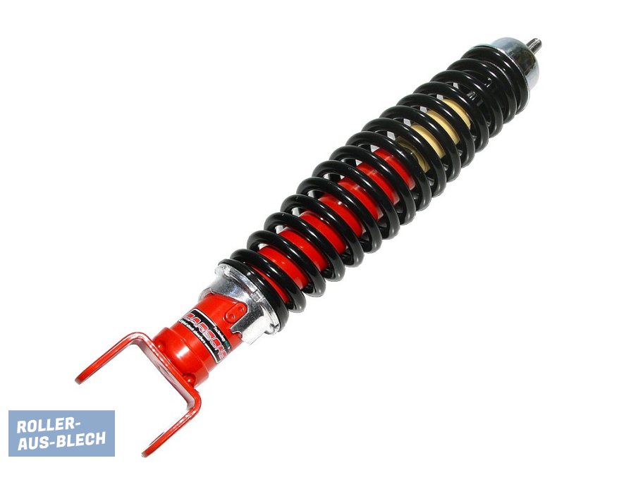 (image for) Shock Absorber rear Carbone Performance red-black Vespa V50, PX - Click Image to Close