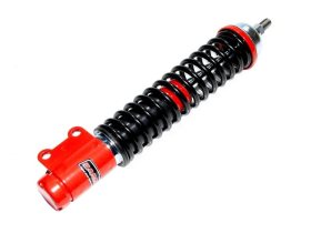 (imagen para) Shock Absorber front Carbone Classic Vespa PK red-black