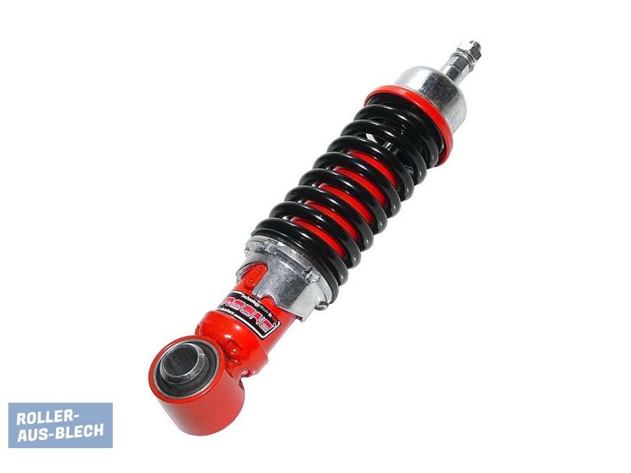 (imagen para) Shock Absorber front Carbone Performance Vespa V50 red-black - Pinche Imagen para Cerrar