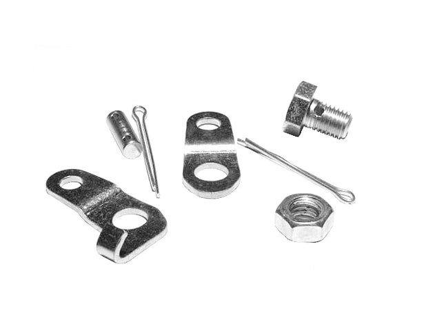 (image for) Brake Clamp Plate SET Olympia Front Vespa V50 PK, PX, Sprint