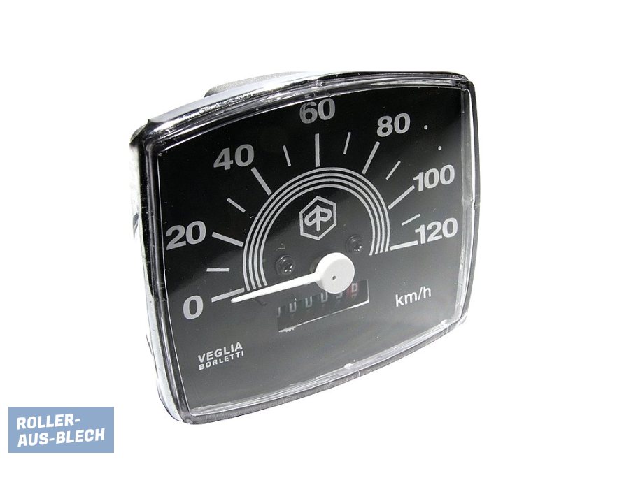 (image for) Speedometer 120 km/h Piaggio Vespa V50 Special - Click Image to Close