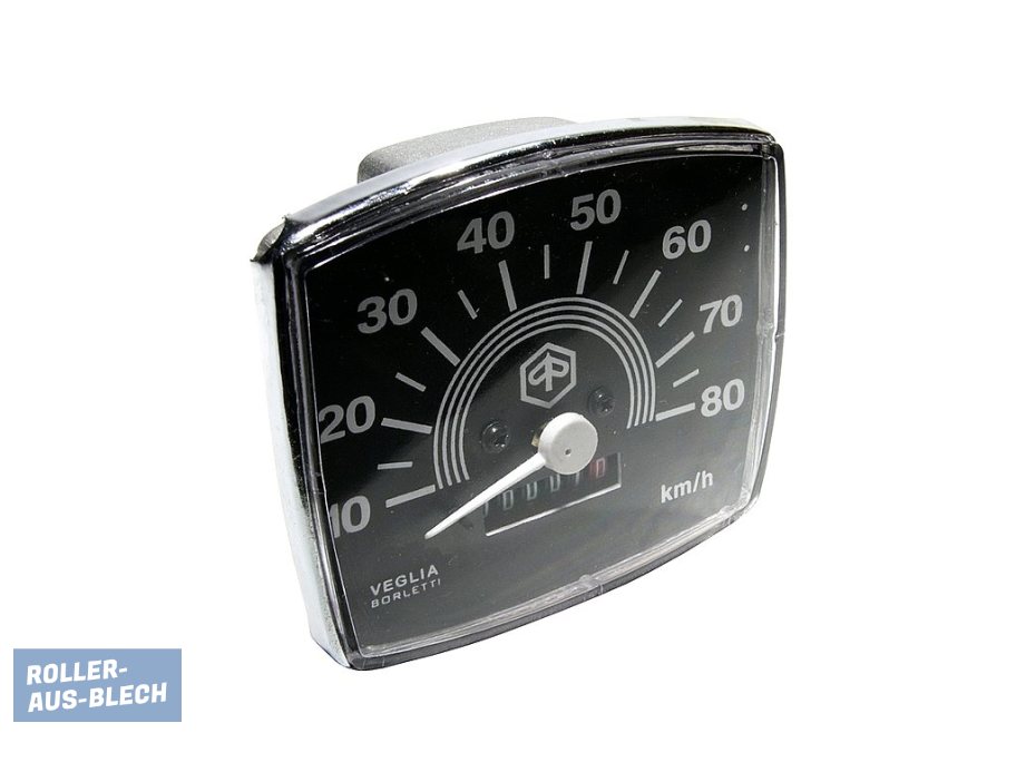 (imagen para) Speedometer 80 km/h Piaggio Vespa V50 Special - Pinche Imagen para Cerrar