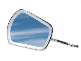 (image for) Mirror leg shield Cuppini TRAPEZOID Vespa PX, V50, PK