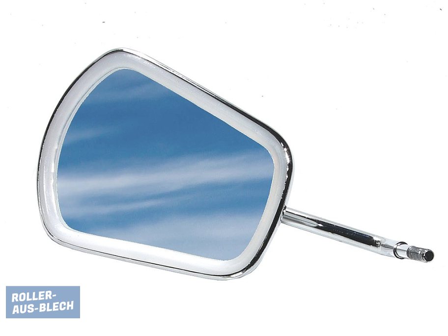 (imagen para) Mirror leg shield Cuppini TRAPEZOID Vespa PX, V50, PK - Pinche Imagen para Cerrar