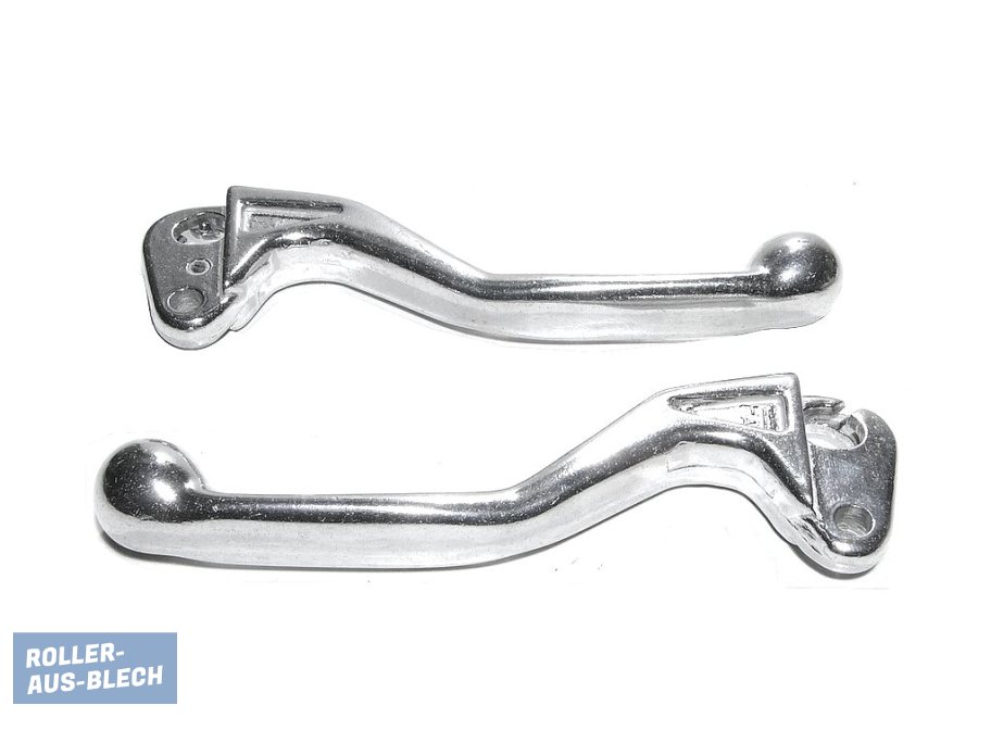 (imagen para) Lever Set Sport Chromed Vespa V50, PV, PK - Pinche Imagen para Cerrar