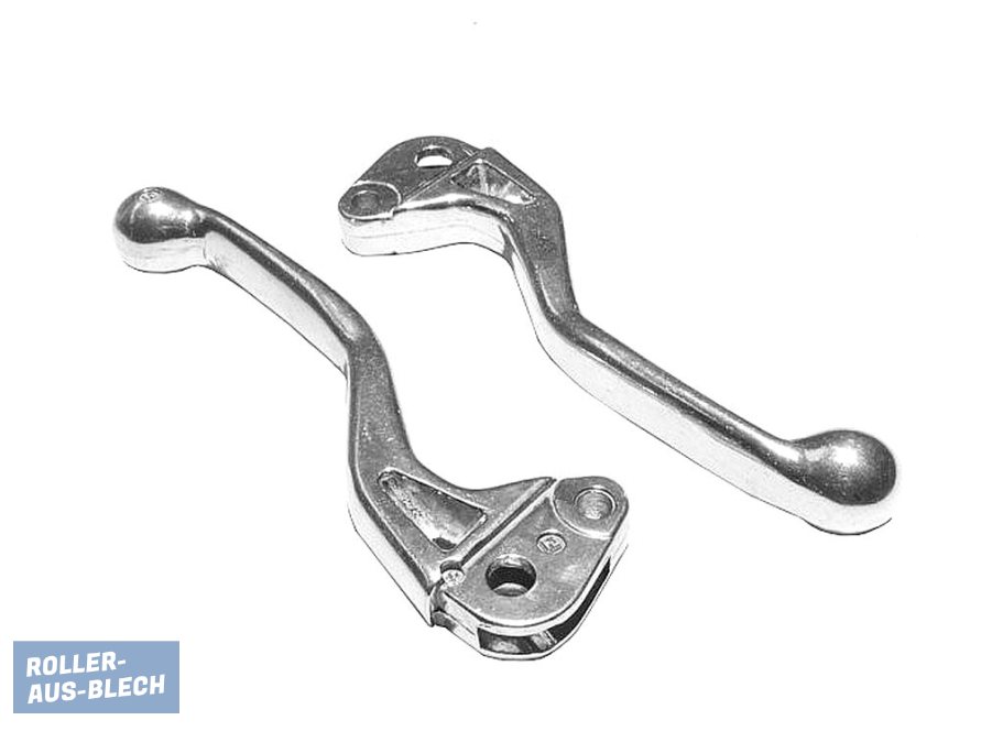 (image for) Lever Set Sport Chromed Vespa PK 50 S, XL - Click Image to Close