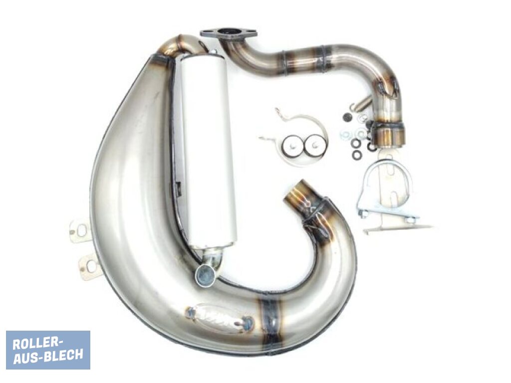 (Bild für) Auspuff VMC TORK TR Vespa V50, PV 125, PK - zum Schließen ins Bild klicken
