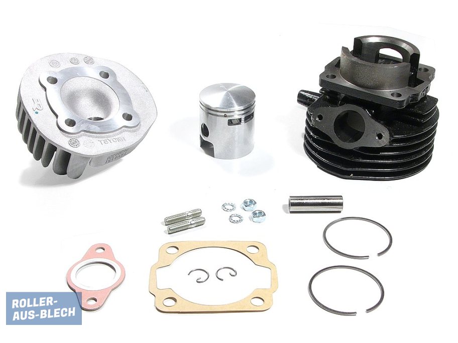 (imagen para) Cylinder 75 cc DR 6-ports Vespa PK 50 S, XL, XL2, V50 - Pinche Imagen para Cerrar