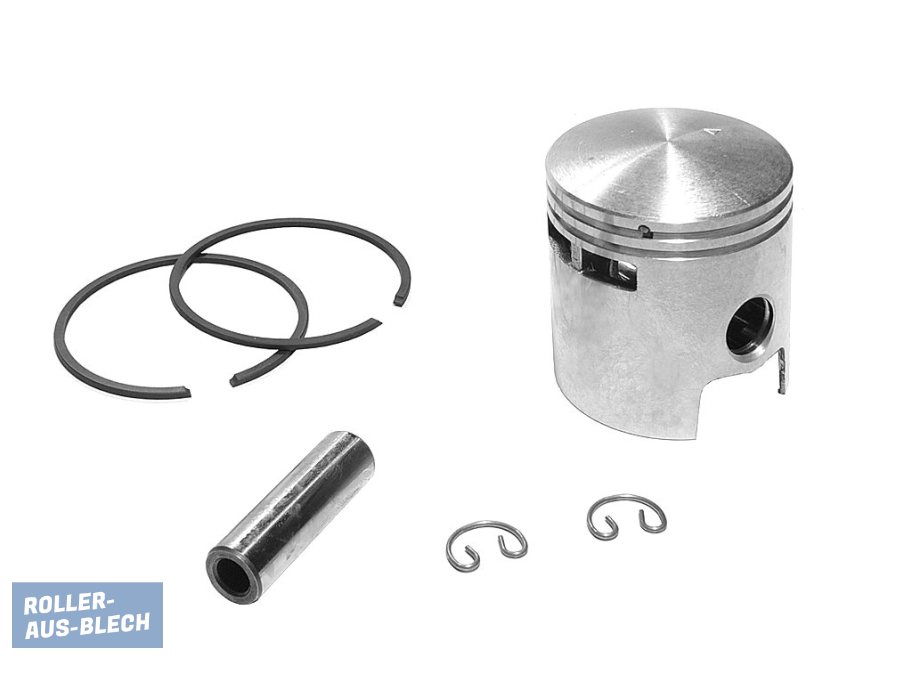 (imagen para) Piston 75 cc Meteor 6-ports ⌀ 47,0 mm Vespa V50, PK - Pinche Imagen para Cerrar