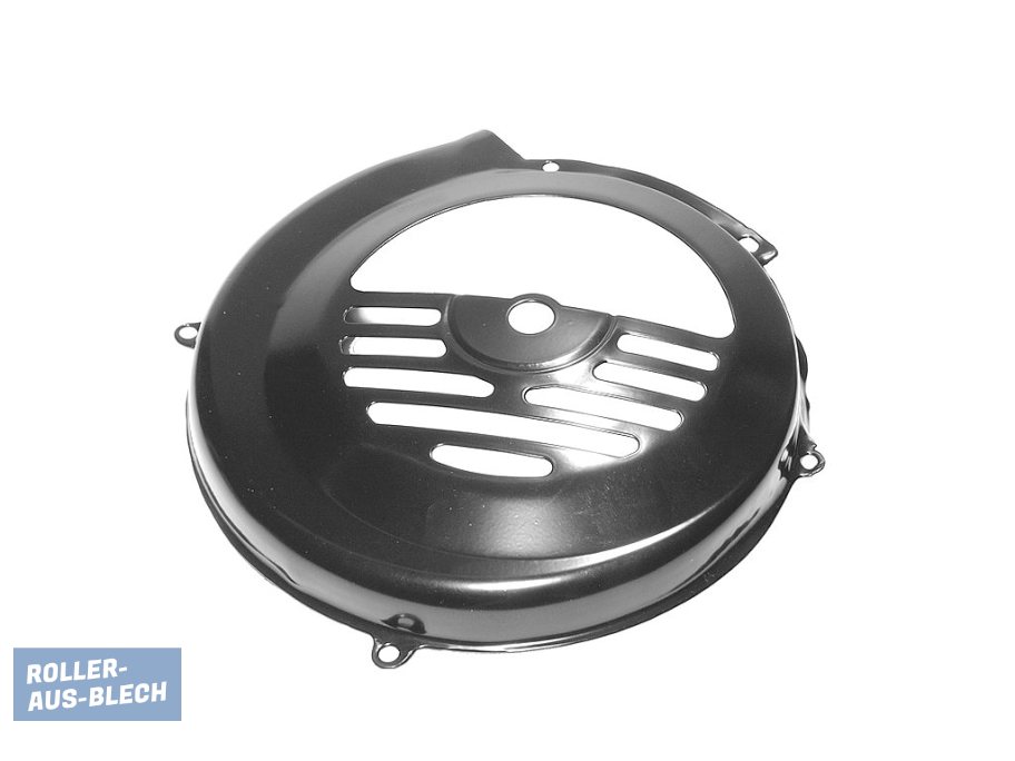 (image for) Flywheel Cover black Vespa V50, PV - Click Image to Close