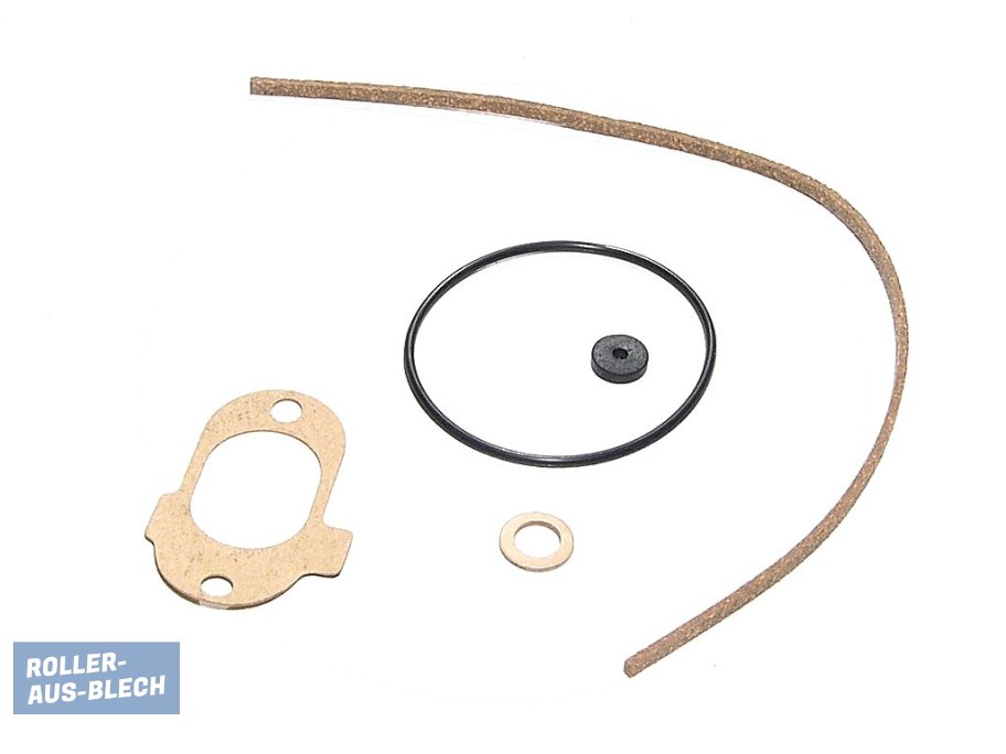 (imagen para) Gasket Set Carburetor SHB 19 Vespa V50, PV - Pinche Imagen para Cerrar