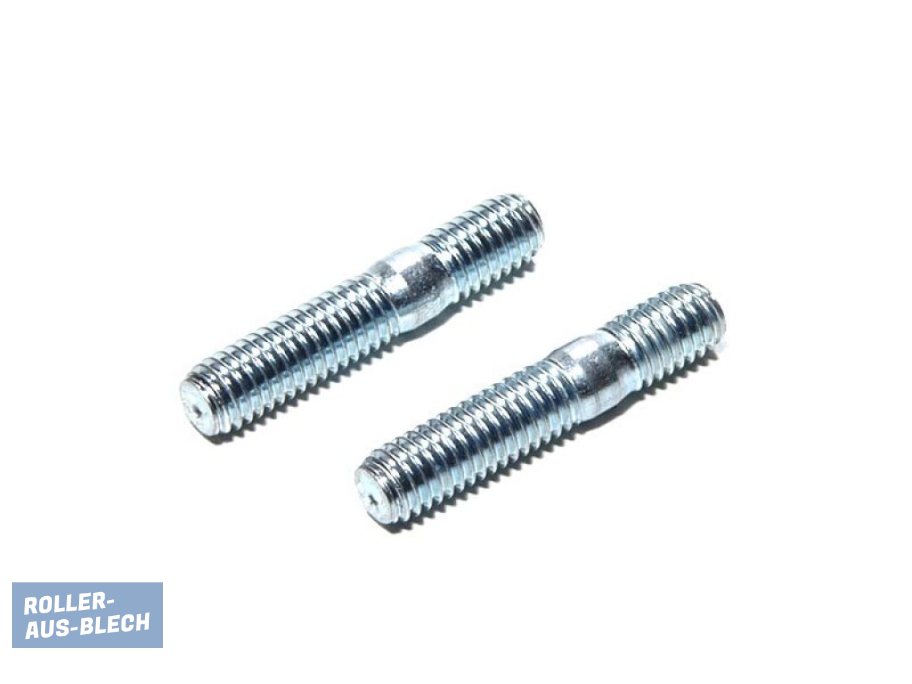 (imagen para) Stud bolts M6 SET cylinder exhaust Vespa V50, PK 50 S-XL2 - Pinche Imagen para Cerrar