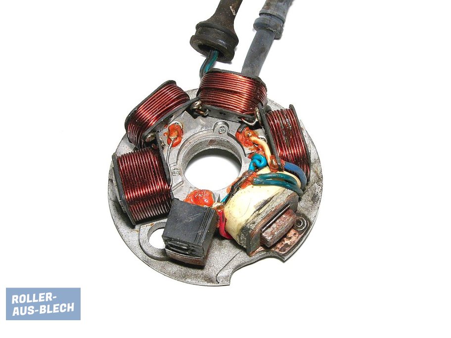 (imagen para) Stator Plate 3+3 cables Contactless Vespa PK XL2 #5 - Pinche Imagen para Cerrar