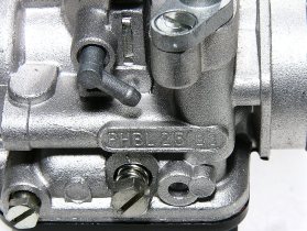 (image for) Carburetor PHBL 25 BS Cable-Operated Choke Vespa PK, V50, PV