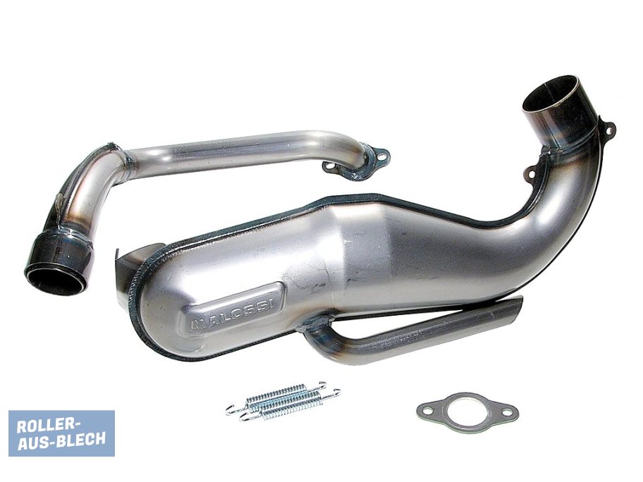 (Bild für) Auspuff MALOSSI Banane POWER EXHAUST Vespa V50 - zum Schließen ins Bild klicken