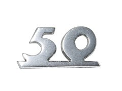 (imagen para) Badge leg shield classic "50" Vespa V50