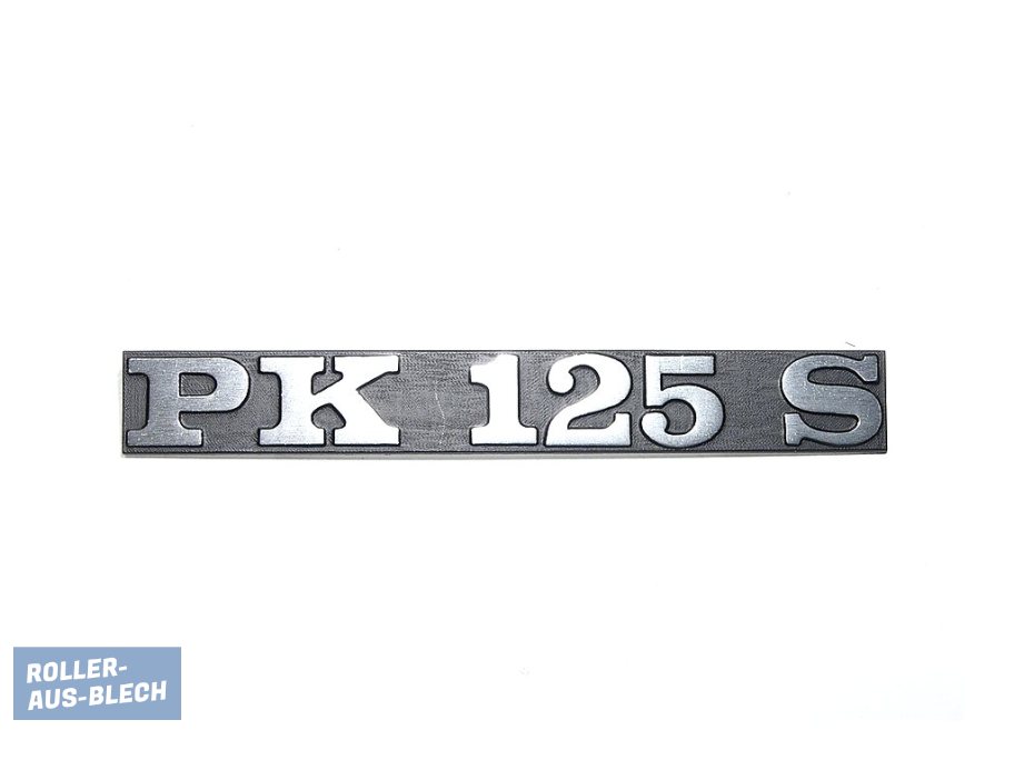 (imagen para) Badge Side Panel Vespa "PK 125 S" - Pinche Imagen para Cerrar