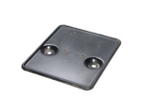 (imagen para) Licence Plate Holder PIAGGIO black Vespa PK 50