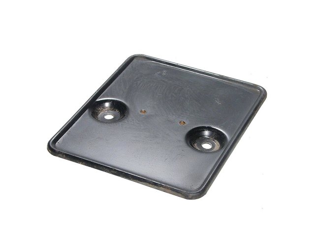 (image for) Licence Plate Holder PIAGGIO black Vespa PK 50