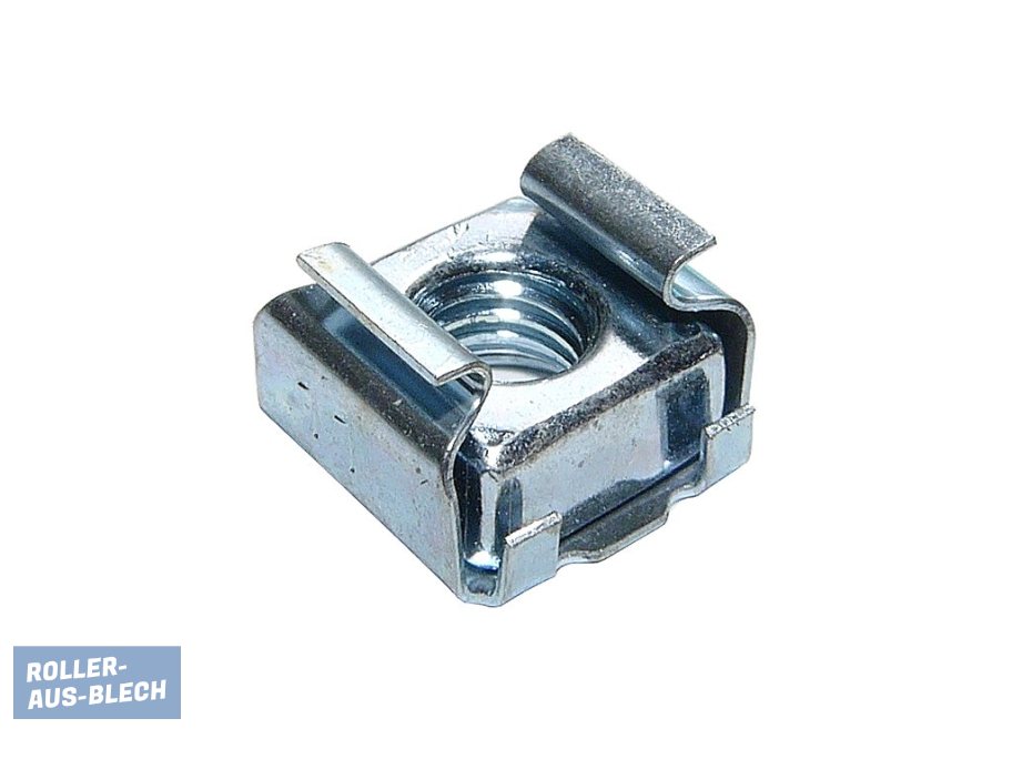 (imagen para) Brake Pedal Base Plate Clamp Nut Vespa V50, PK, PX - Pinche Imagen para Cerrar