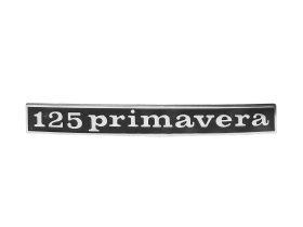 (image for) Badge Rear "125 Primavera" Vespa PV