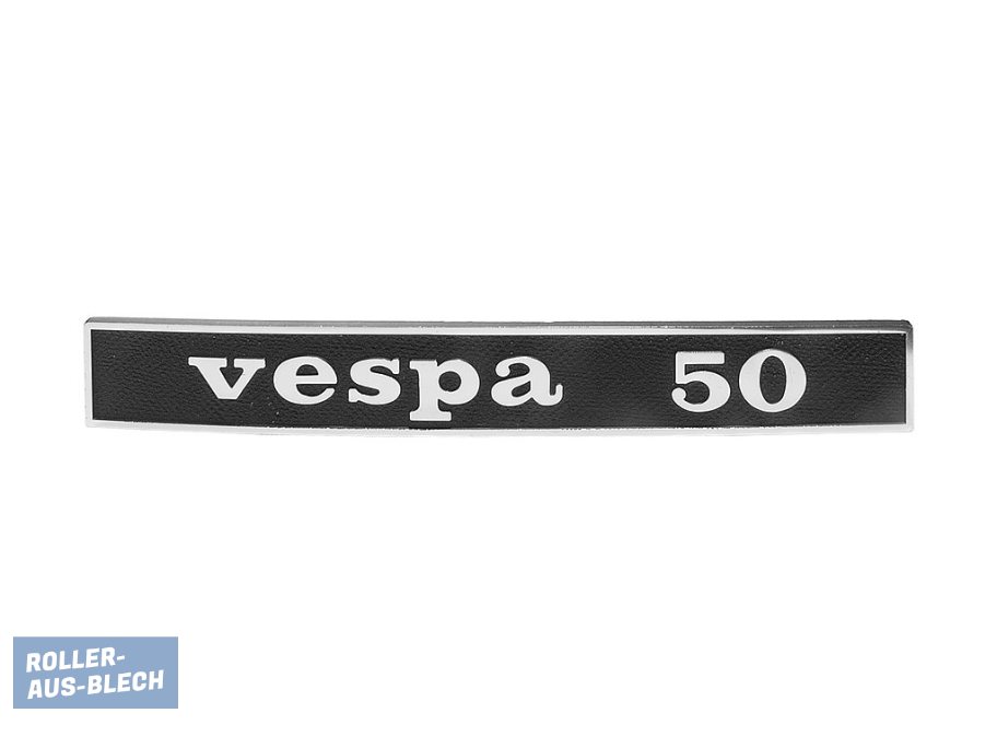 (image for) Badge Rear "Vespa 50" V50, V50 Special - Click Image to Close