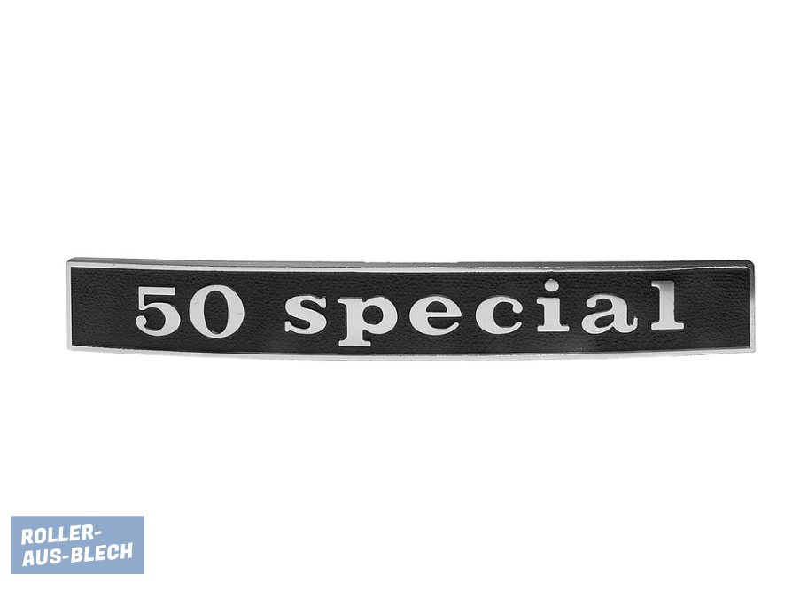 (Bild für) Schriftzug Heck "50 Special" Vespa V50 Special - zum Schließen ins Bild klicken