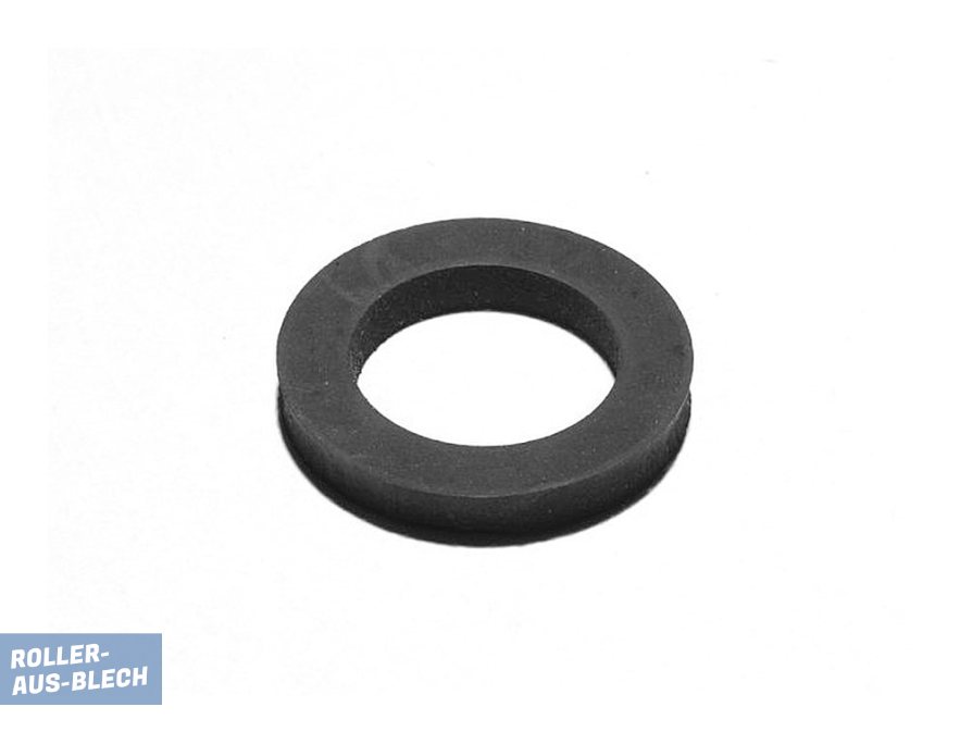 (imagen para) Brake Pedal Rubber Stop Round Vespa V50, PV - Pinche Imagen para Cerrar