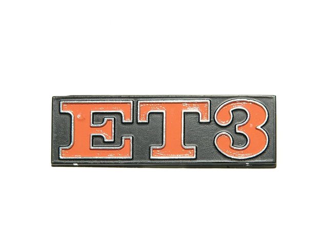 (image for) Badge Rear "ET3" Vespa V50, PV, ET3