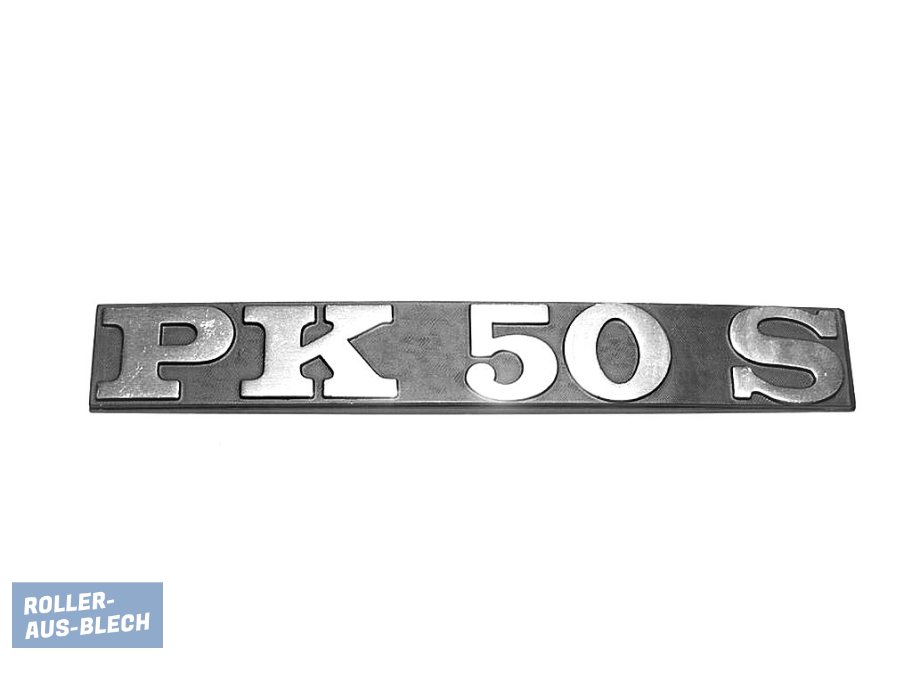 (imagen para) Badge Side Panel Vespa "PK 50 S" - Pinche Imagen para Cerrar